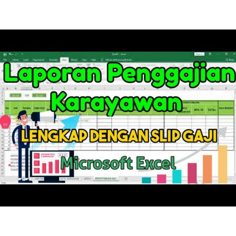 

File Laporan Penggajian Sederhana di Excel