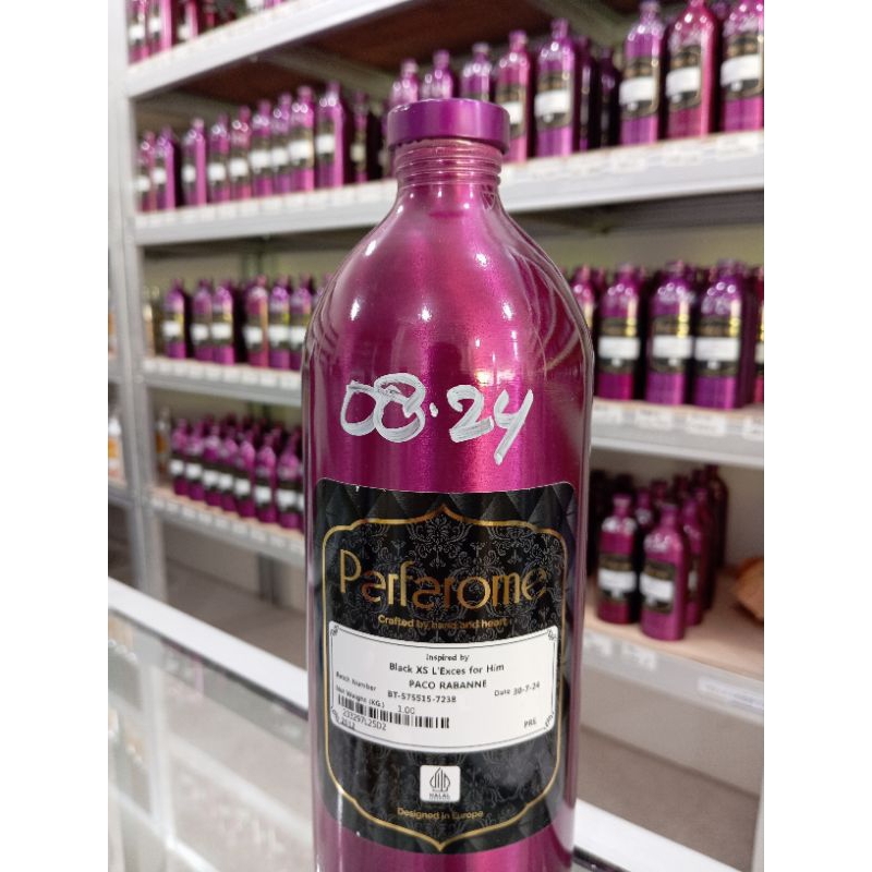 XS BLACK L'EXCES BY PARFAROME ( PREMIUM ) KEMASAN 1 KG SEGEL ORIGINAL PABRIK