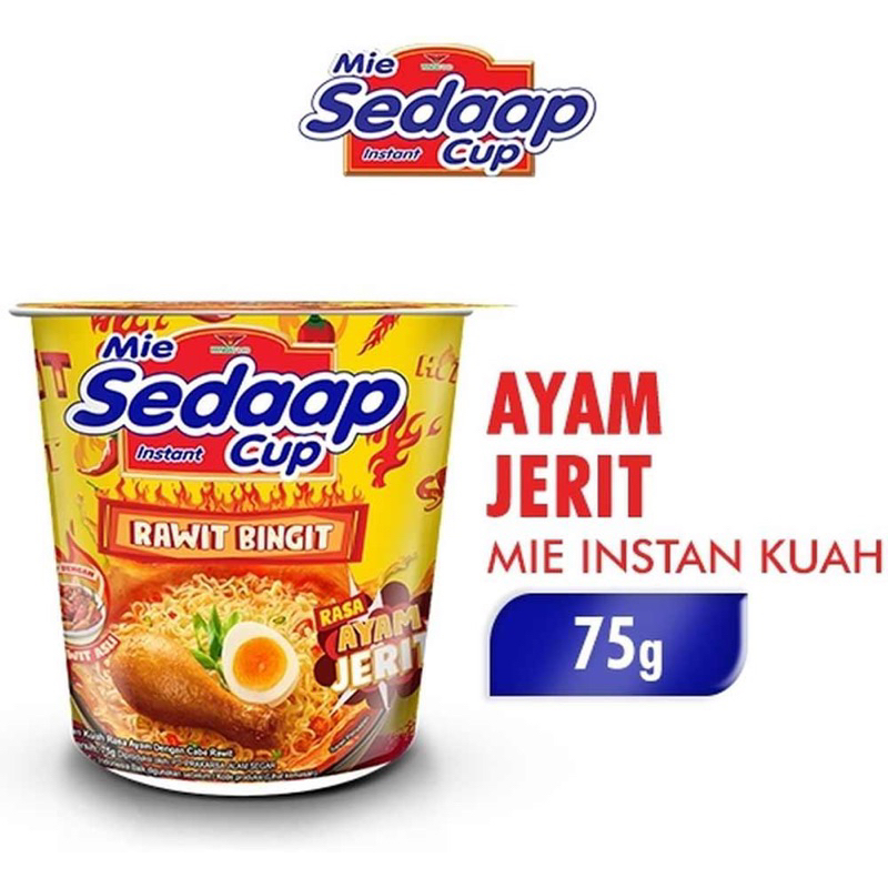 

Sedaap Mie Mie Instant Ayam Jerit 75G