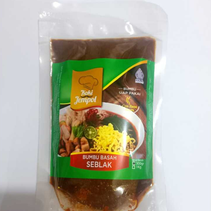 

Bumbu Basah Seblak Instan 300gr untuk Jualan Asli BandungDaun Jeruk by Koki Jempol