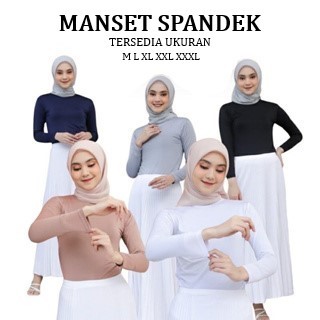 ❤ NC ❤ Manset Baju Wanita Murah - Manset Pria Olahraga- Dalaman Baju Spandek