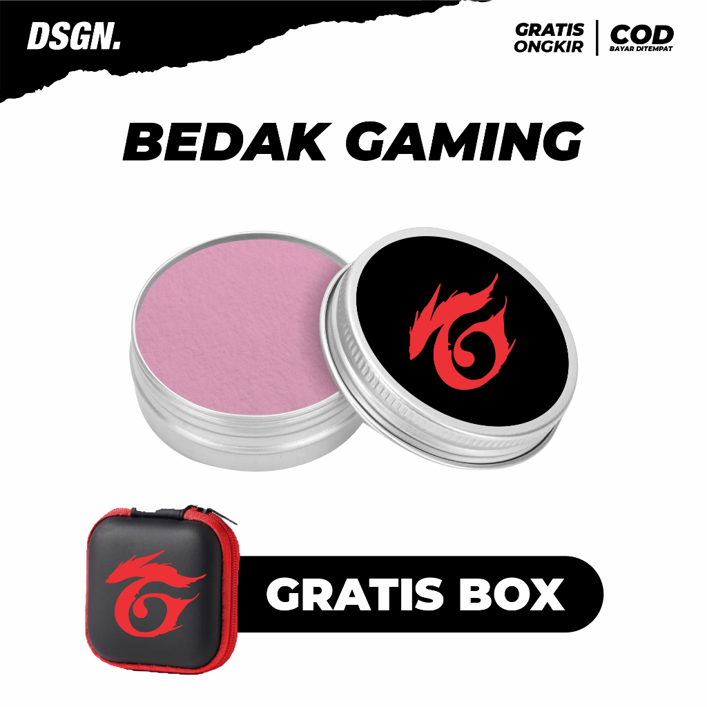 GRATIS BOX - BEDAK GAMING FF GARENA PREMIUM SUPER LICIN MOBILE LEGENDS PUBG