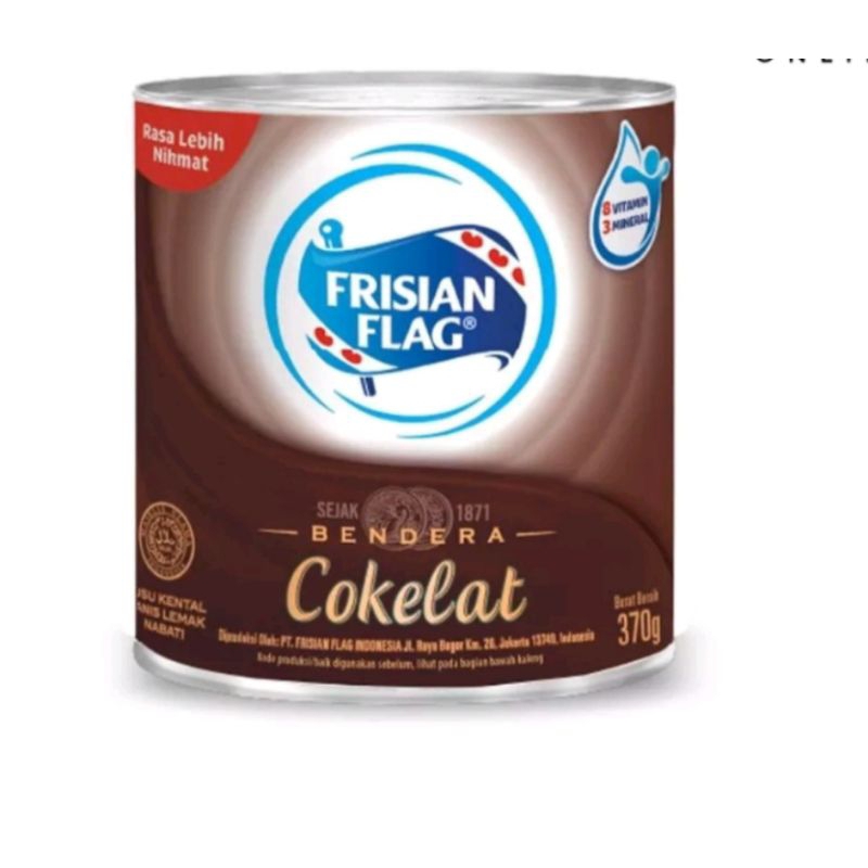 

frisian flag susu kental manis cokelat 370gram