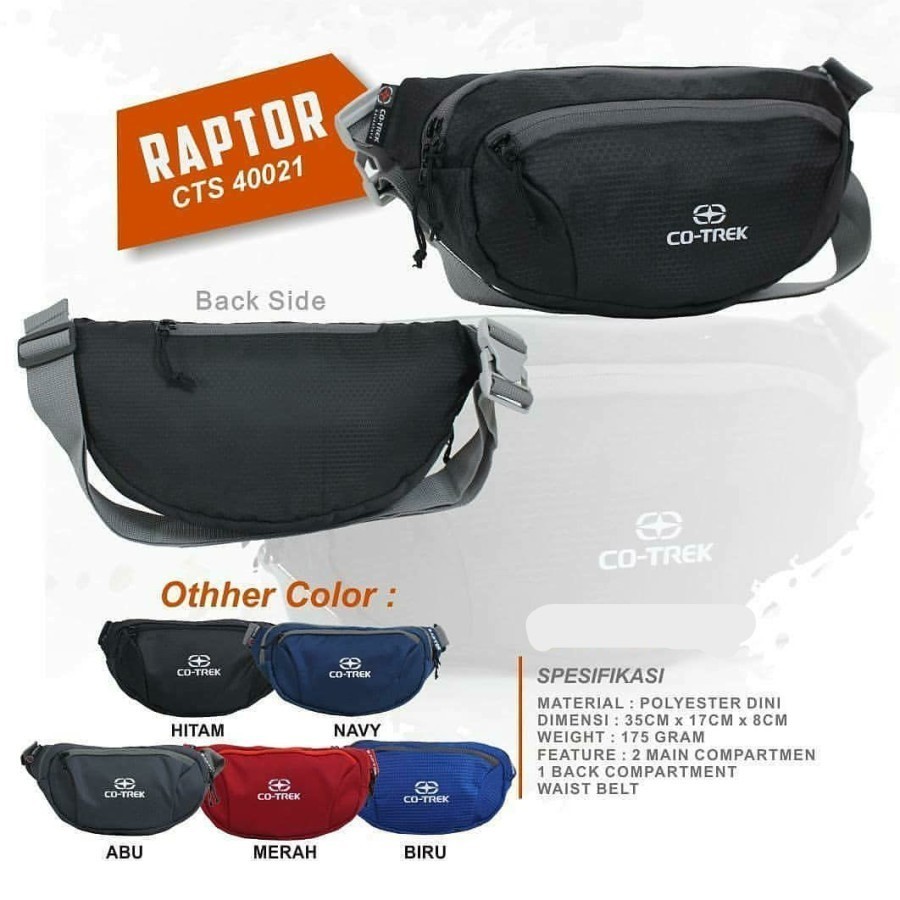 Tas Pinggang/Waistbag RAPTOR CO-TREK