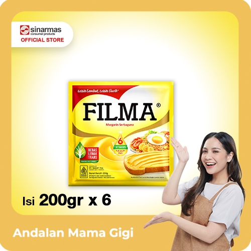 

Filma Margarine Sachet Serbaguna 200gr - (isi 6 pcs)