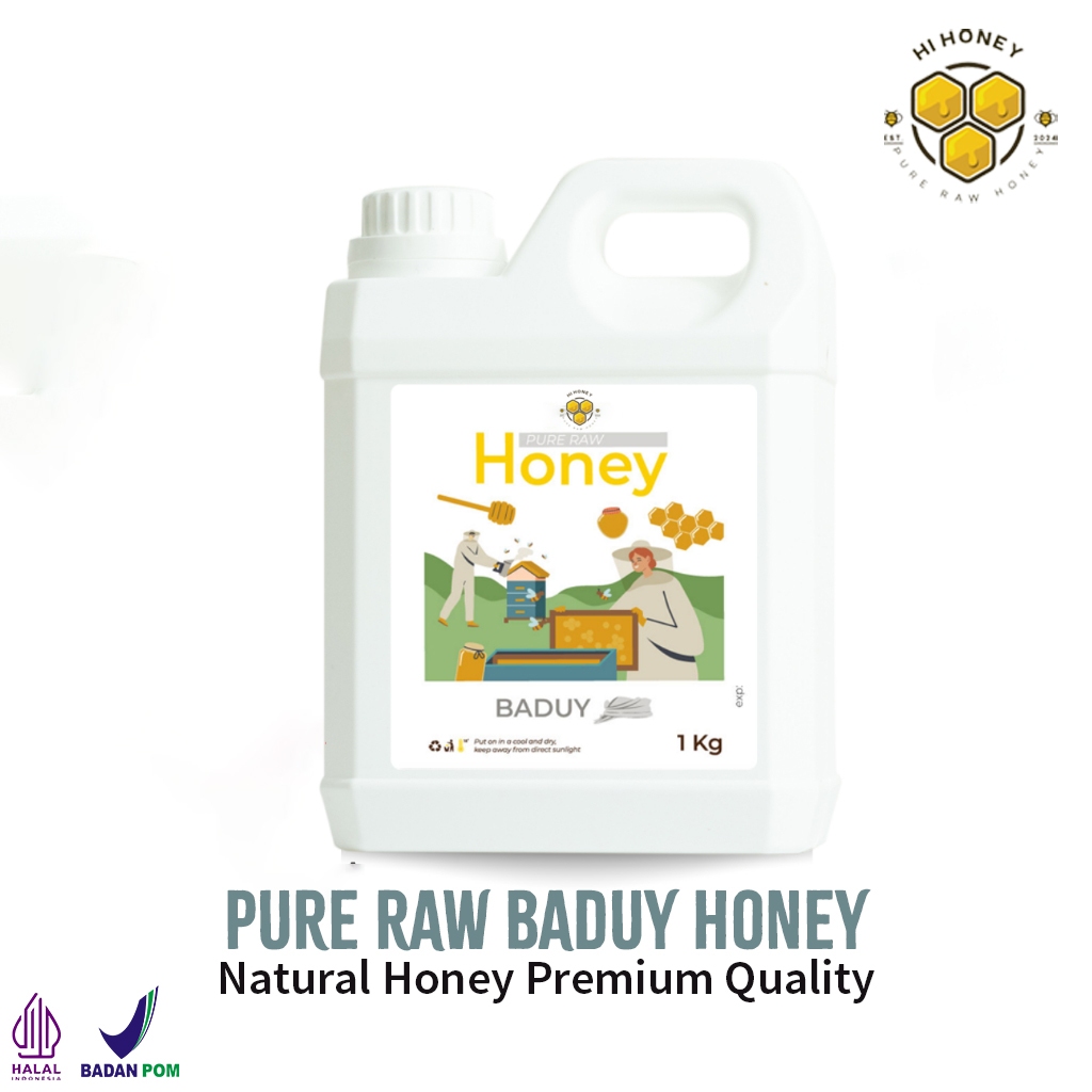 

Hi Honey Madu Baduy 1kg Untuk Mendukung Penyembuhan Luka
