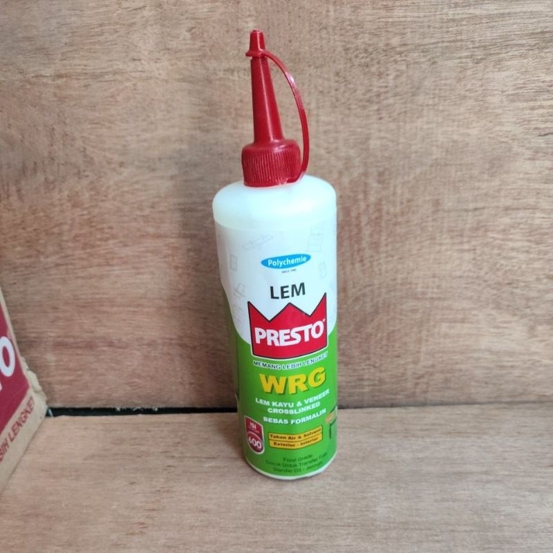 LEM PUTIH KAYU / MEBEL / HPL / TACOSHEET PRESTO TIPE WRG