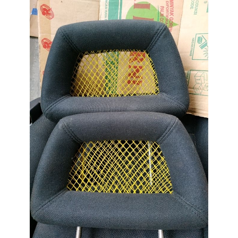 headrest jaring ORIGINAL RECARO LX hanya headrest, tidak termasuk jok..