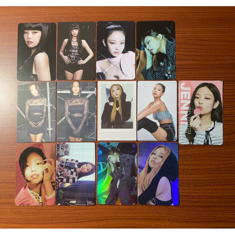 OFFICIAL PHOTOCARD PC JENNIE BLACKPINK PART 2
