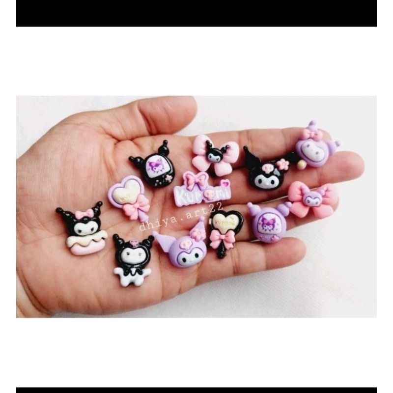 ⭐DIERS⭐ 1 PCS / 1 BUAH Bross anak karakter Kuromi / bros boneka lucu