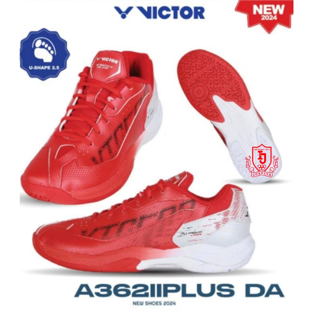 SEPATU BADMINTON VICTOR A362II Plus / VICTOR A362 II Plus / Sepatu Badminton Victor Original DA