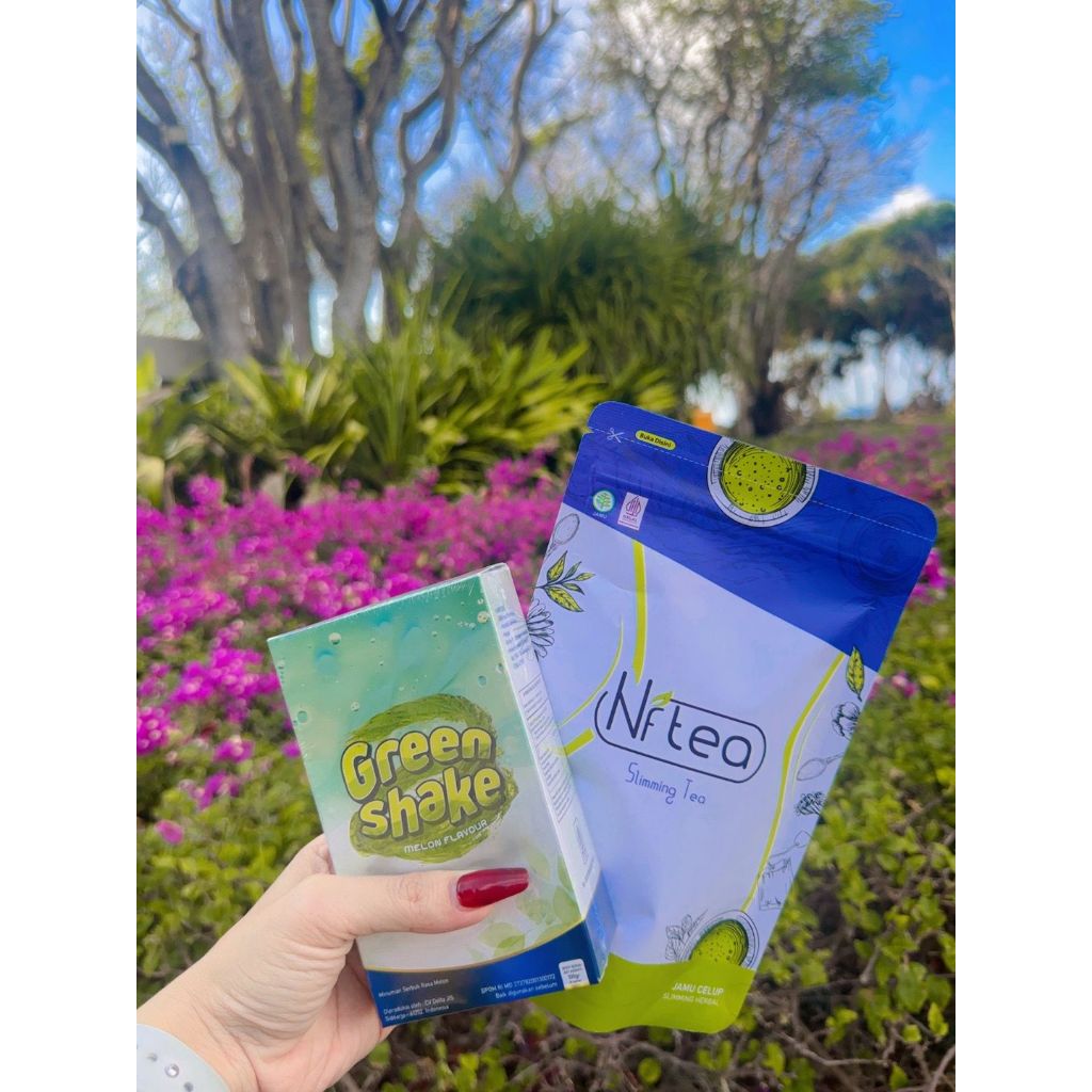 NFTEA Slimming Tea BPOM Aman Greenshake Minuman Pelangsing Herbal Terbukti Ampuh Menurunkan Berat Ba