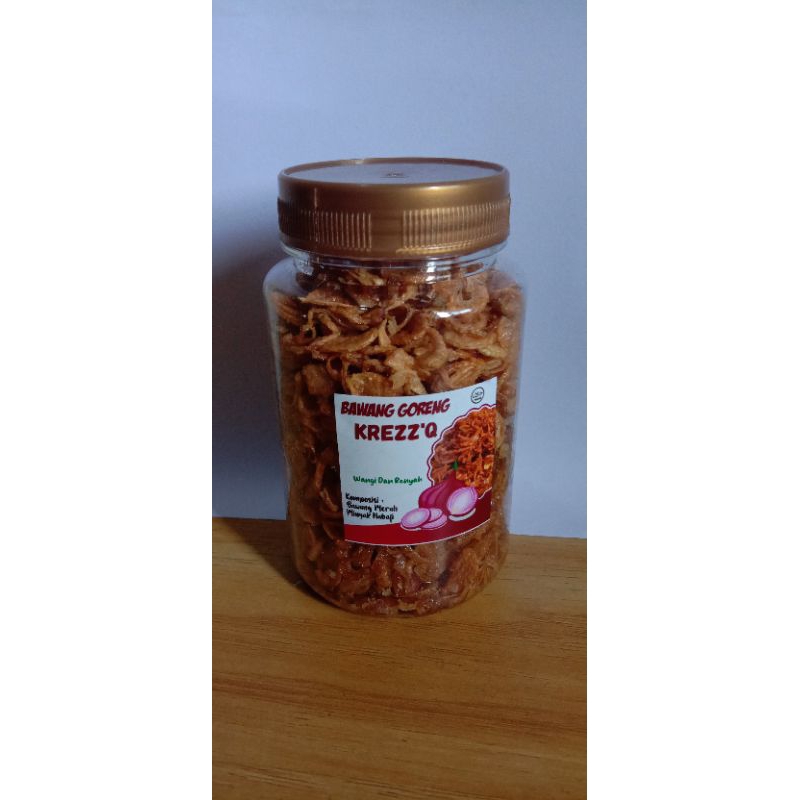 

bawang goreng premium/bawang goreng asli toples 300ml