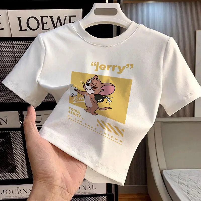 XiaoZhaiNv crop top jumbo baju wanita crop baju crop wanita korea crop top jumbo baju cewe kaos keta