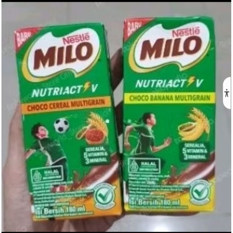 

Susu UHT Sereal Milo (Choc Banana/Choc cereal)