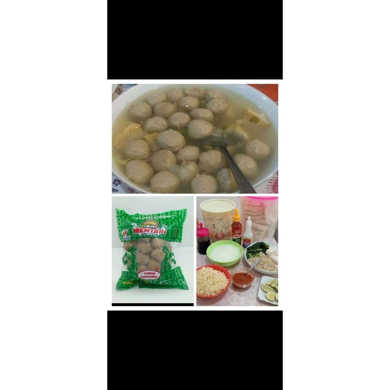 

bakso mentari urwah al bariqi isi 40 butir/bakso premium bakso sapi premium