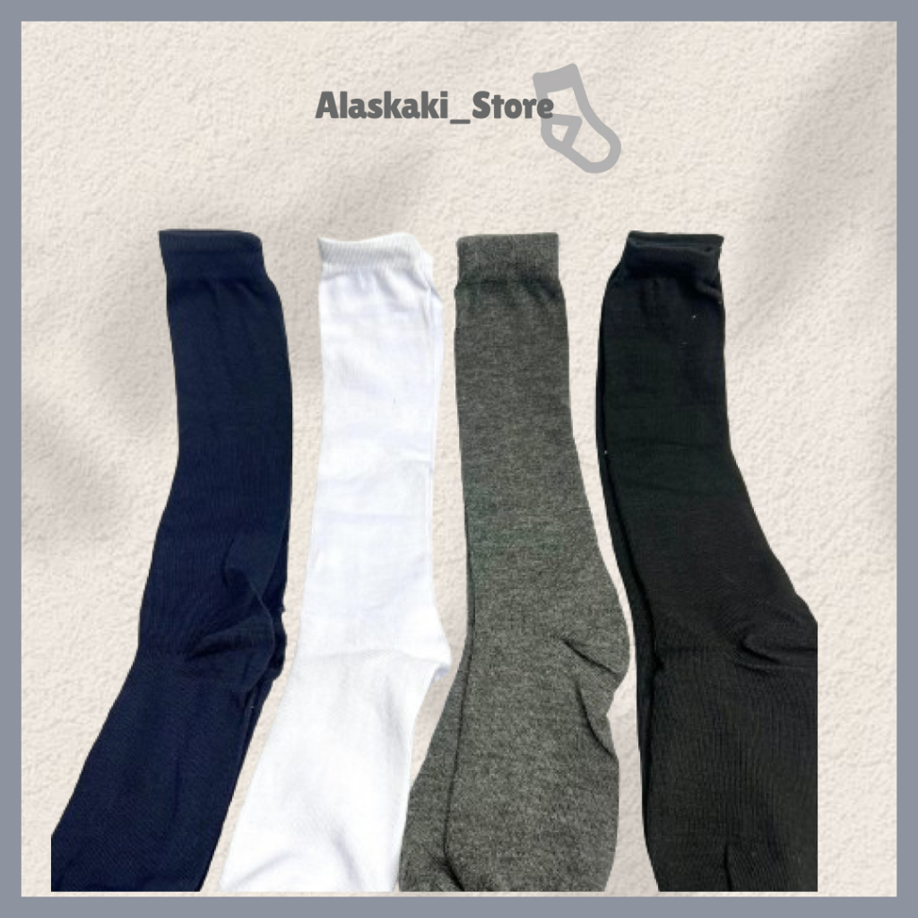 Kaos kaki paskibraka panjang selutut pria wanita dewasa kaus kaki selutut