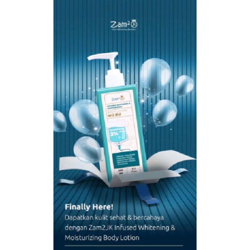 INFUS WHITENING ZAM2JK ORIGINAL 100% BPOM.