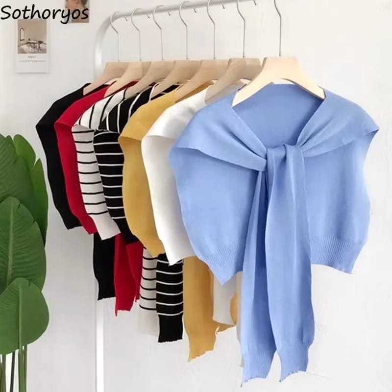 SYAL BAHU POLOS / Syal Selendang Rajut / Aksesoris Syal Wanita / Syal Rajut Polos Korean Style