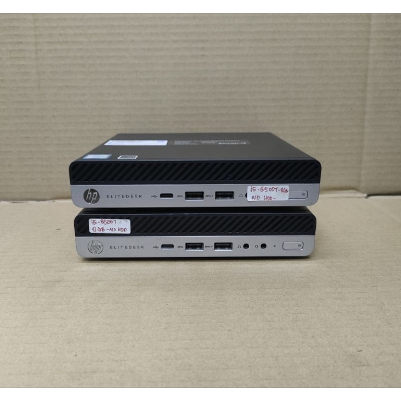 Ready Pc Mini Hp 800 G4 intel Core i5-8500T Ram 32Gb Ssd 512Gb