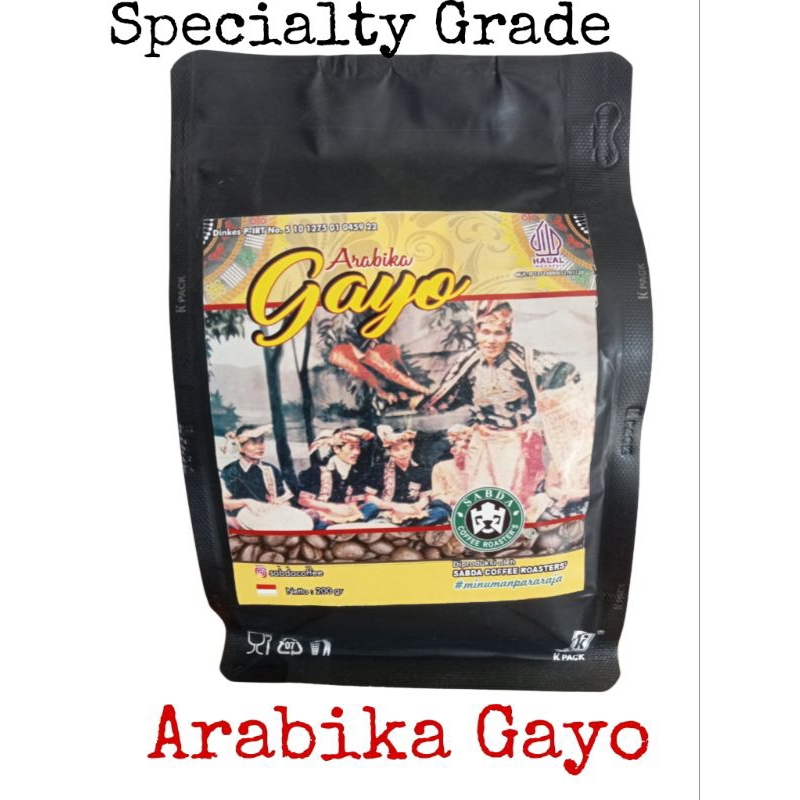 

KOPI ARABIKA GAYO SPECIALTY GRADE 200 GRAM