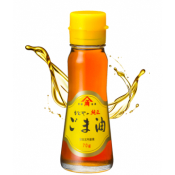 

KADOYA Roasted Sesame Oil Goma Abura /Minyak Wijen Original Jepang 218ml