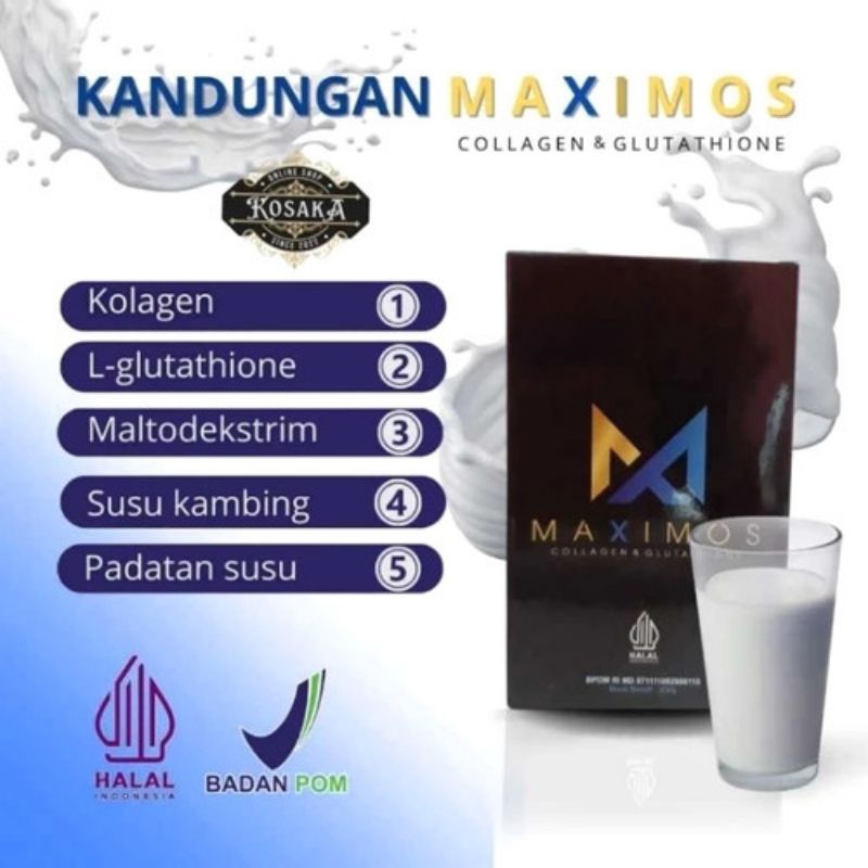 

Maximos Collagen Susu kambing