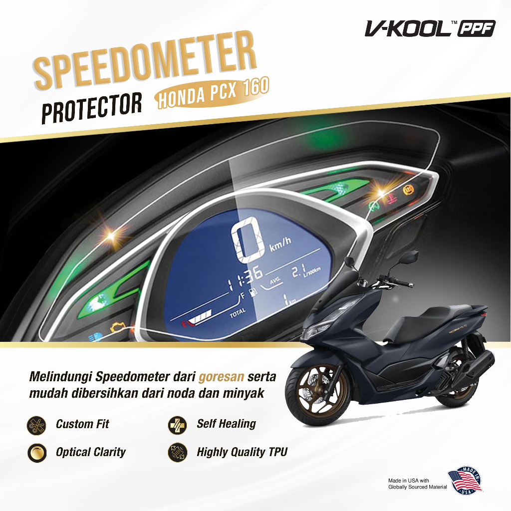 V-KOOL PPF Speedometer Honda PCX Series