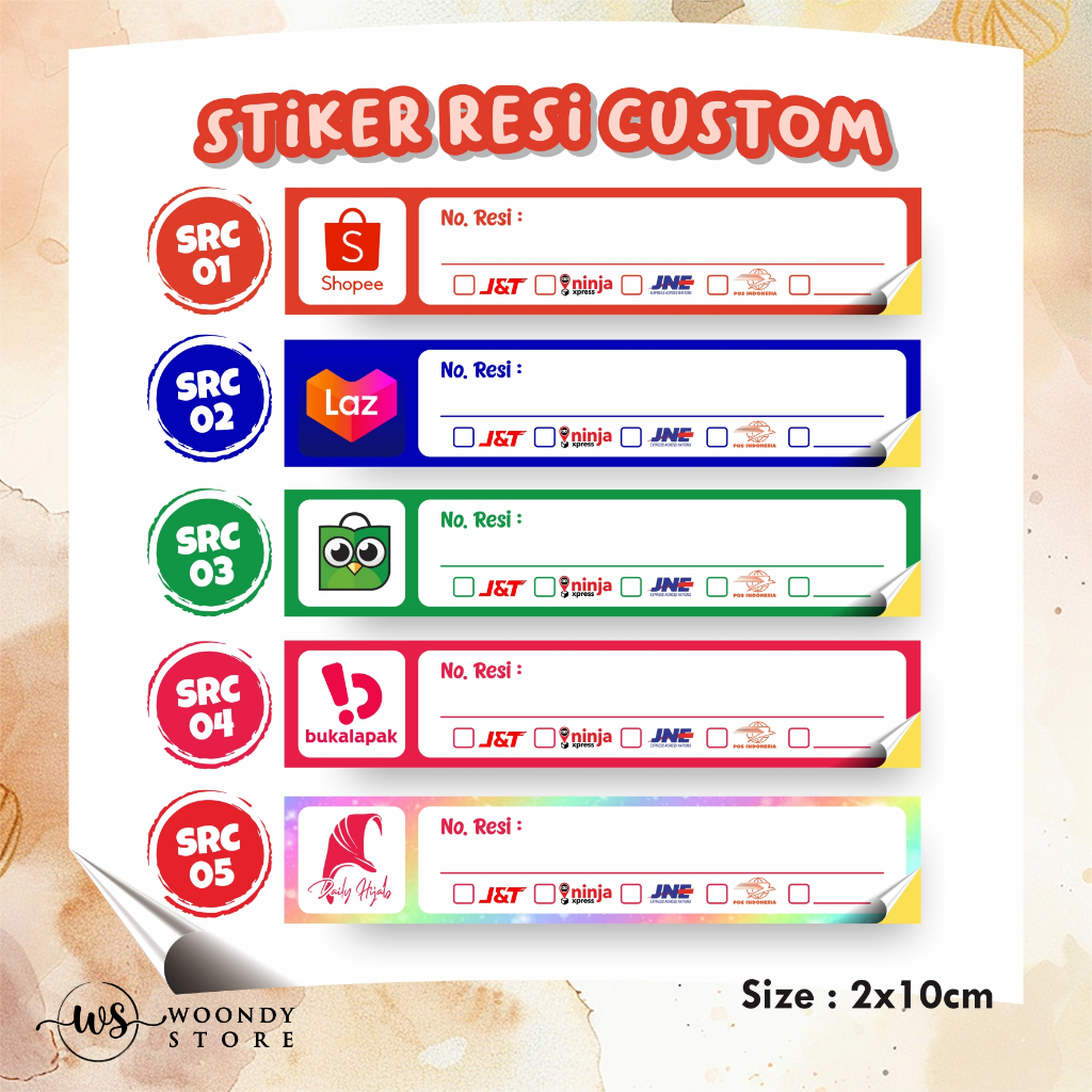 

STIKER RESI CUSTOM - STIKER LABEL RESI PENGIRIMAN