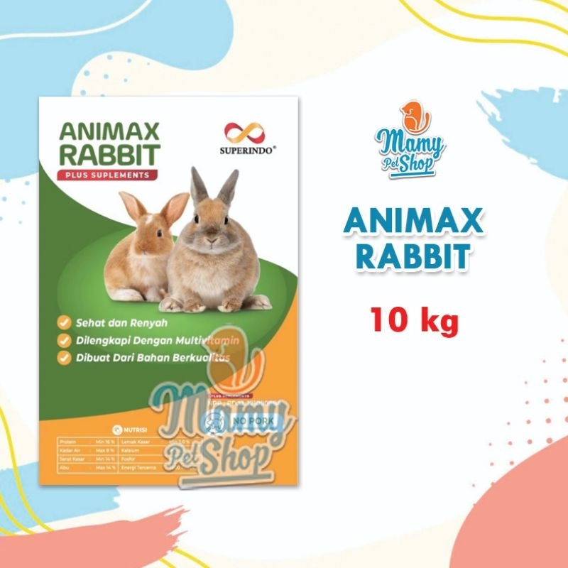 ANIMAX RABBIT 10 KG