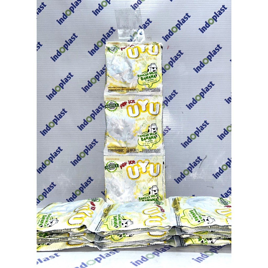 

Pop Ice Renceng | UYU BANANA 10pcs x 20gr