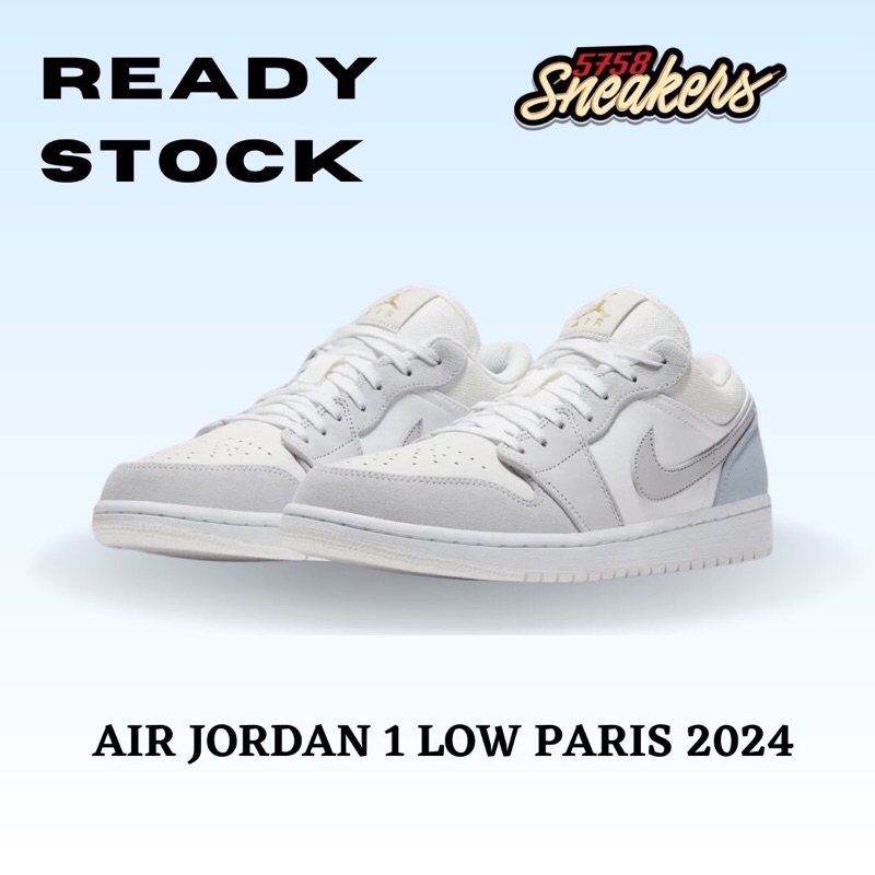 Air Jordan 1 Low Paris 100% Original Authentic BNIB