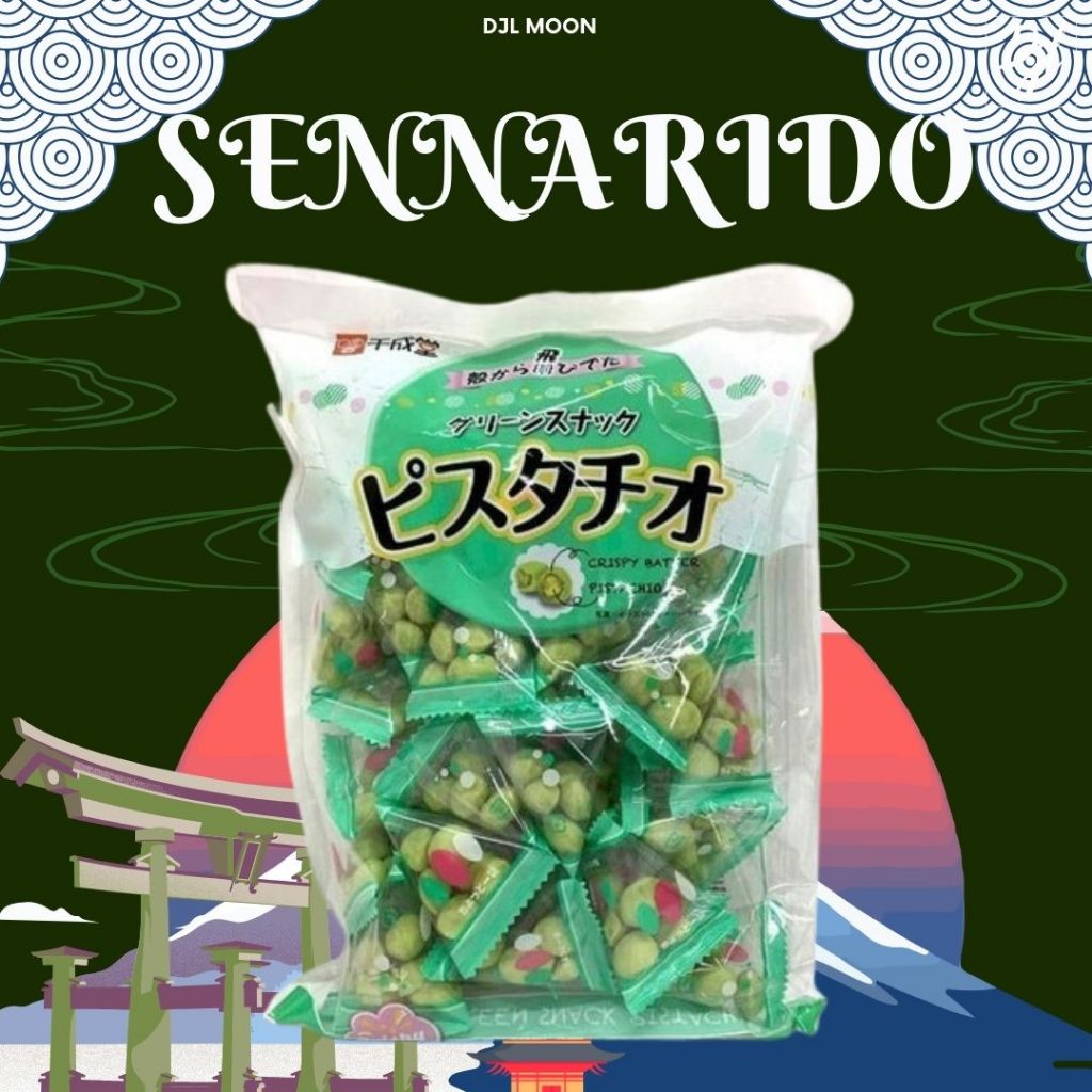 

Sennarido Green Snack Cemilan Ringan Kacang Import 1 Pouch 80g