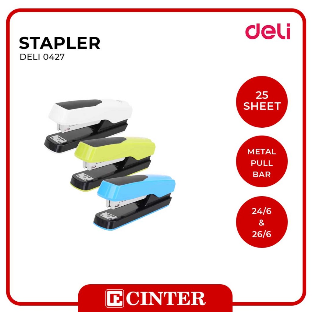 

DELI - Stapler NO.24/6,26/6 0427