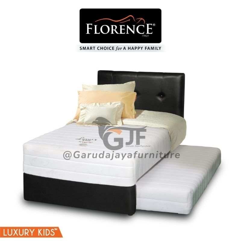 FLORENCE SPRING BED ANAK 2IN1 LUXURY KIDS LATEX/ KASUR TIDUR ANAK FLORENCE LUXURY KIDS/KASUR SPRING 