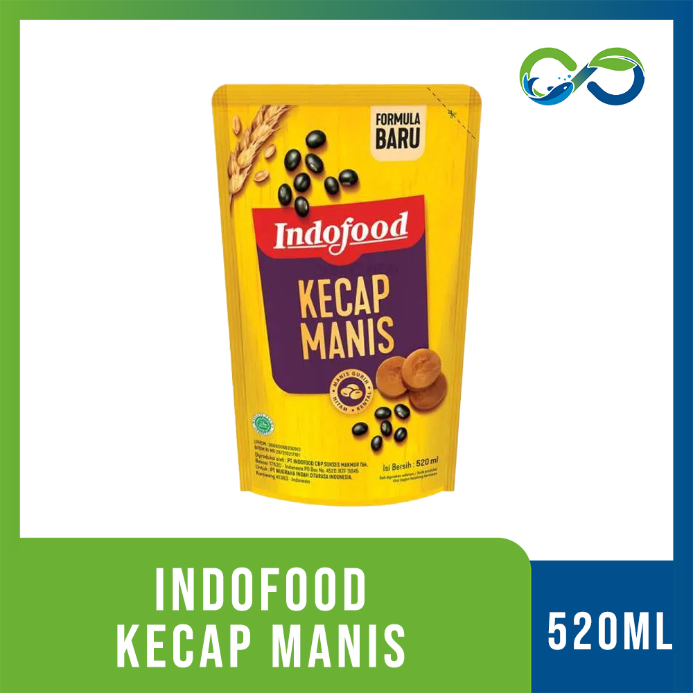 

[AquaEcoFarm] Kecap Manis Indofood 520ml Bandung