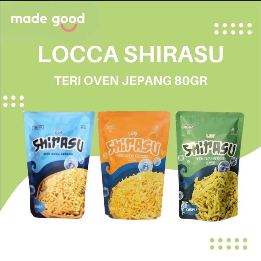 

Locca Shirasu Teri Jepang 80 gr
