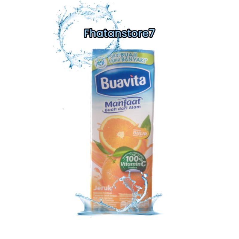 

Jual 3 pcs Buavita Jeruk Ukuran 245 ml | Buavita Jeruk Kemasan Multipack