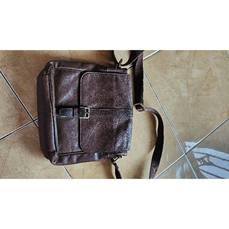 preloved fossil bag men