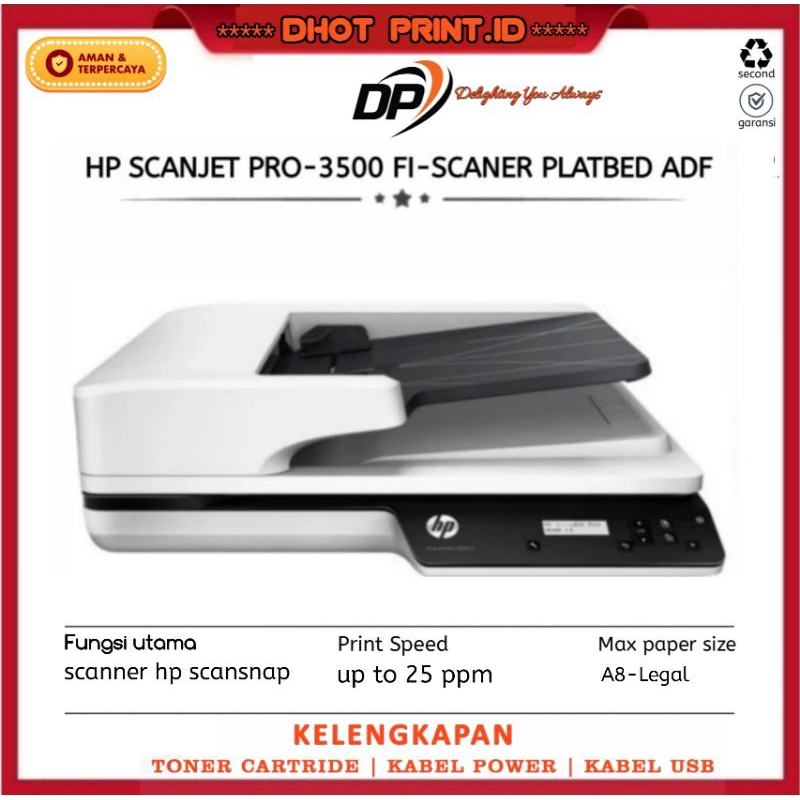 scanner Pro 3500 fi scanner flatbed Adf