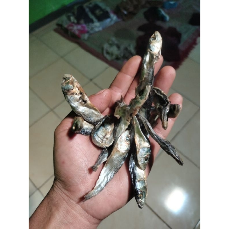 

ikan asin kemas, tinggal goreng