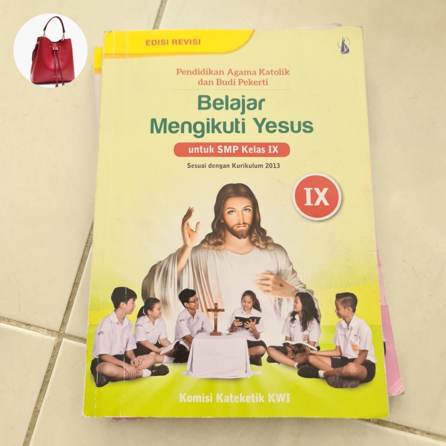 

buku pendidikan agama katolik dan budi pekerti pelajaran religi kelas 5 6 7 8 9 SD SMP preloved