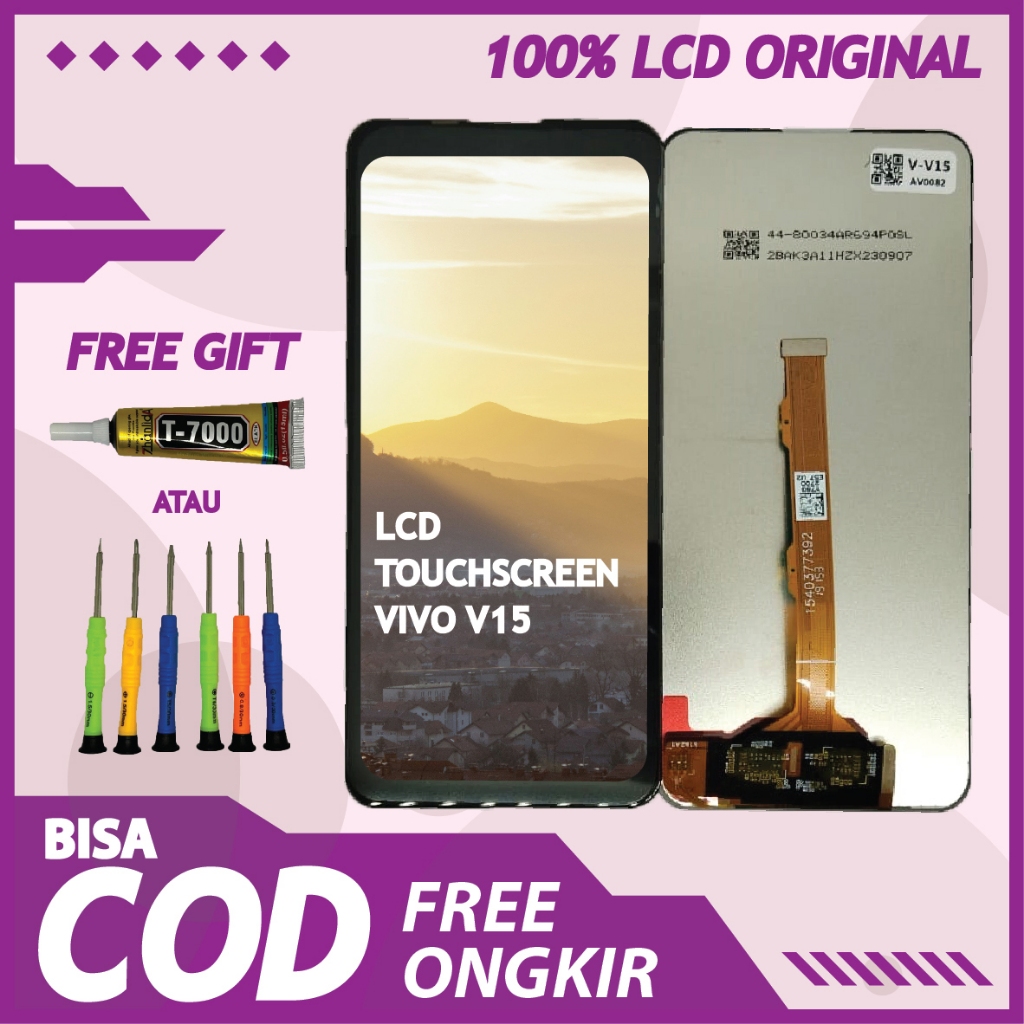 【ORIGINAL 100%】LCD TOUCHSCREEN VIVO V15 FULLSET TOUCHSCREEN / ORIGINAL100%