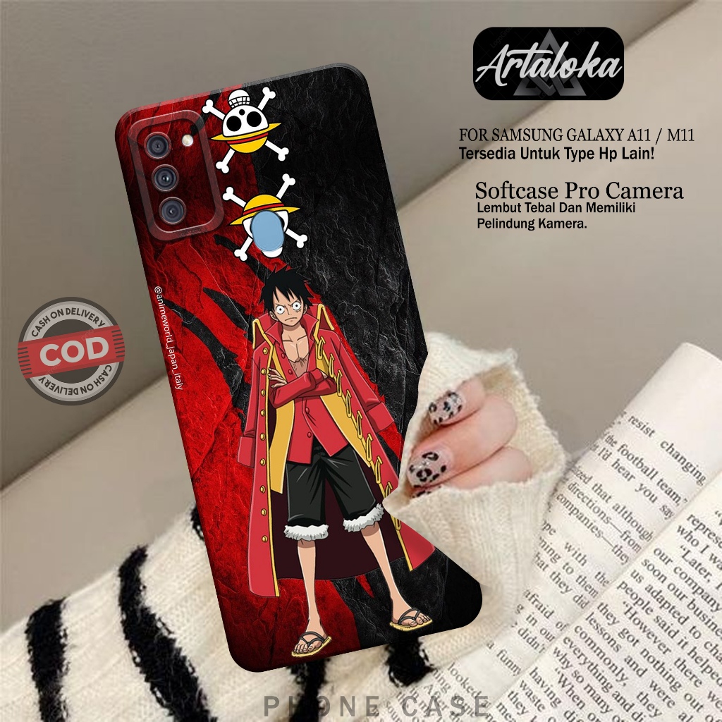 Softcase Hp Samsung Galaxy A11/M11 Fashion Case Anime Case Samsung Galaxy A11/M11 Terbaru Silikon TP