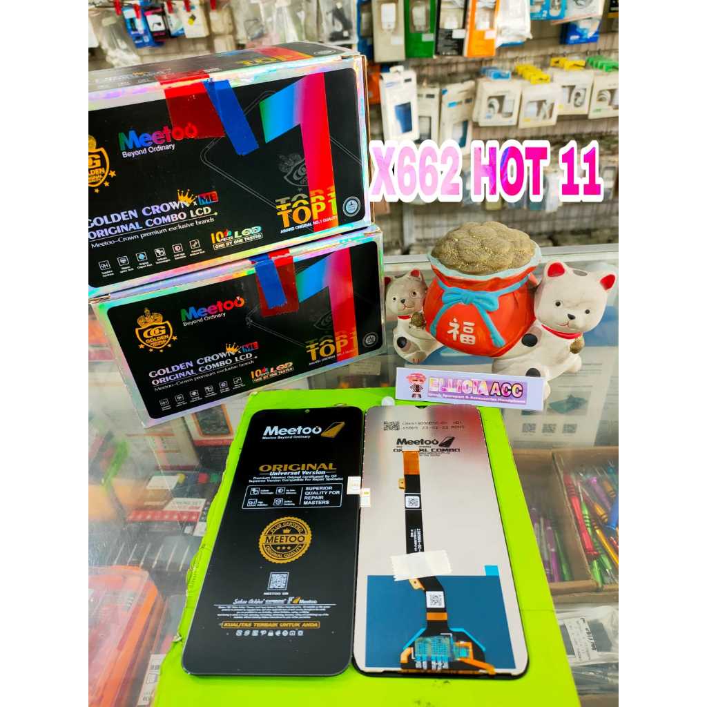 LCD INFINIX X662 HOT 11 LCD TOUCHSREEN INFINIX HOT 11 X662 CROWN SUPER