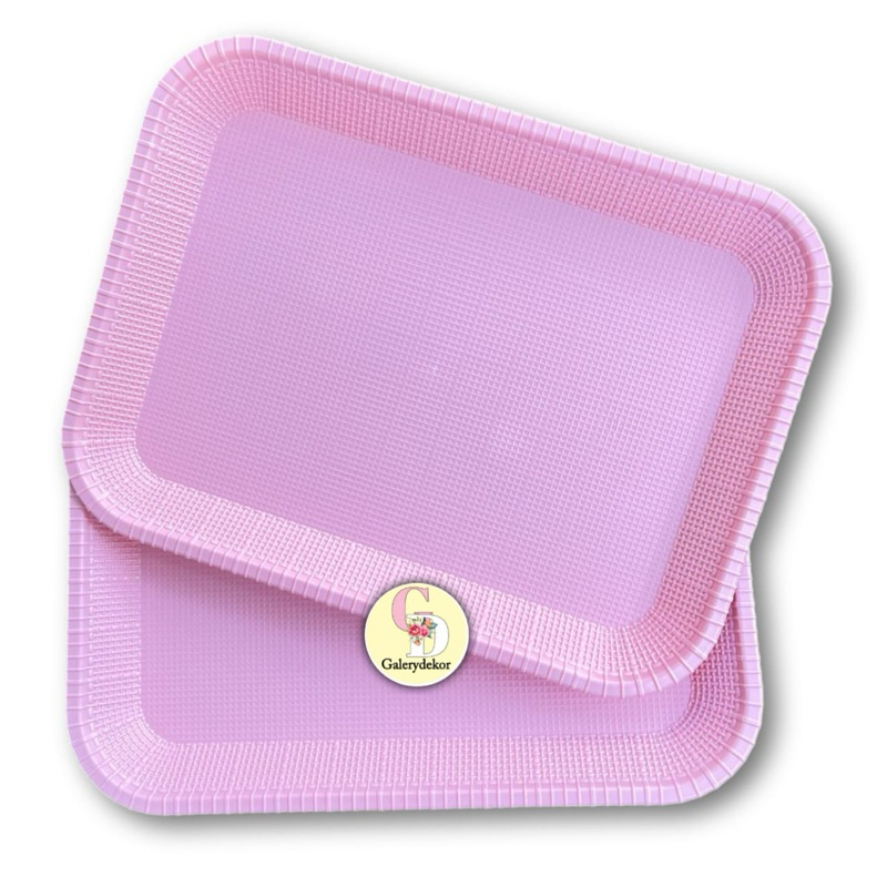 NAMPAN ULIR PINK SHABBY/NAMPAN GELAS PINK SERBAGUNA