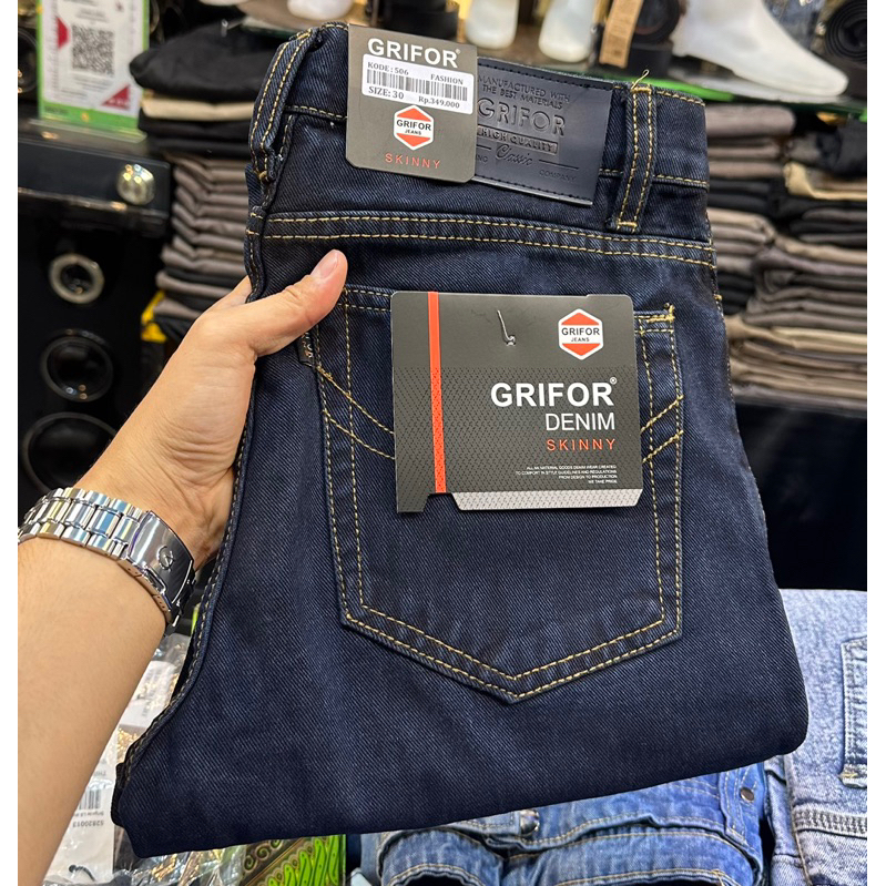 Celana jeans standar pria GRIFOR/celana jeans standar pria/celana jeans standar/celana jeans standar
