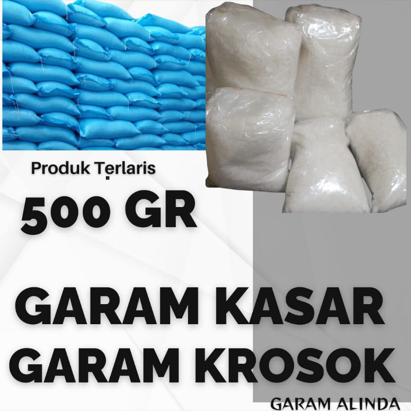 

GARAM KASAR 500GR - GARAM KROSOK 500GR