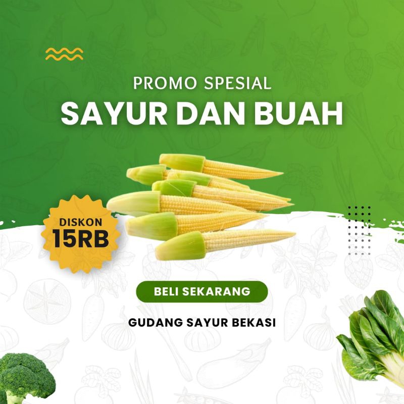 

Jagung Baby / Putren 250 gr