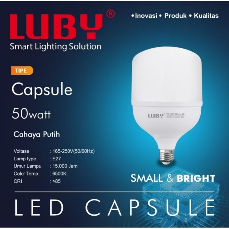 Lampu Led Capsule LUBY 45 & 50 Watt Kwalitas Tahan Lama